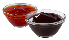 Molhos Teriyaki e Sweet Chili