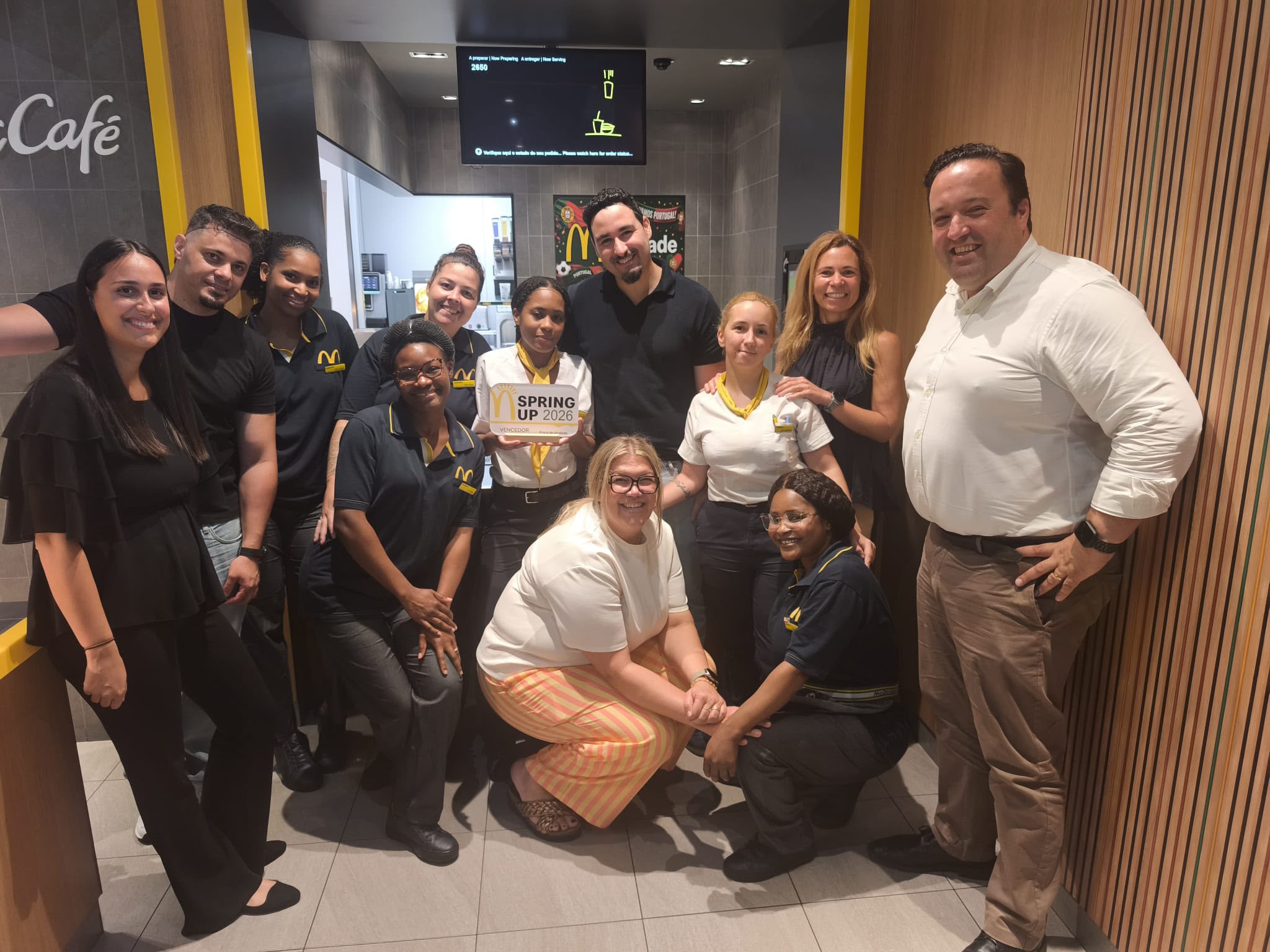 Equipa McDonald's em Portugal