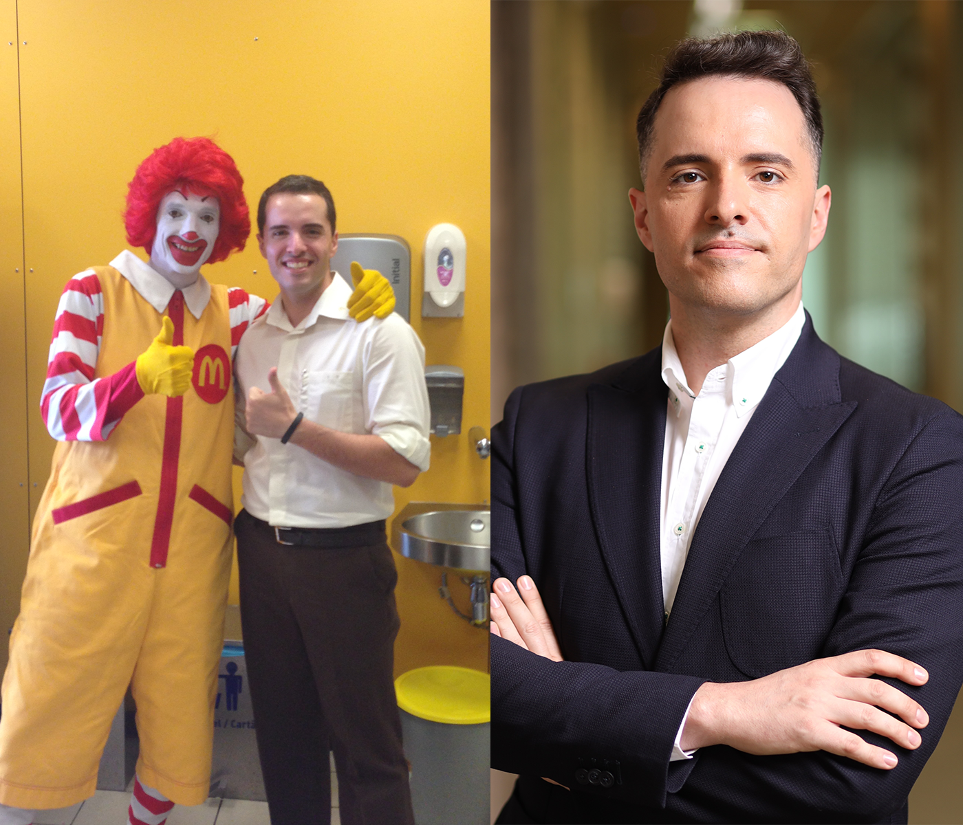 Colaboradores McDonald's em Portugal ao longo dos anos