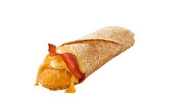 Snack Wrap Cheddar
                    & Bacon