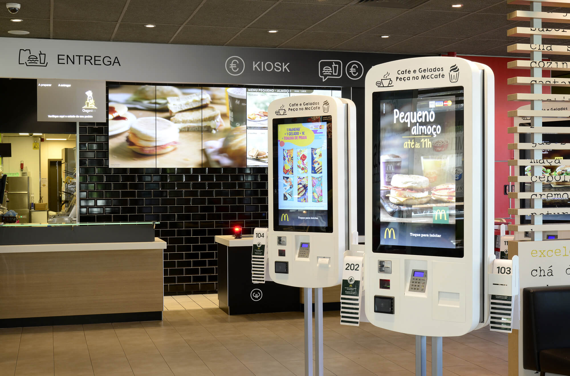 Quiosque Digital mcdonald's