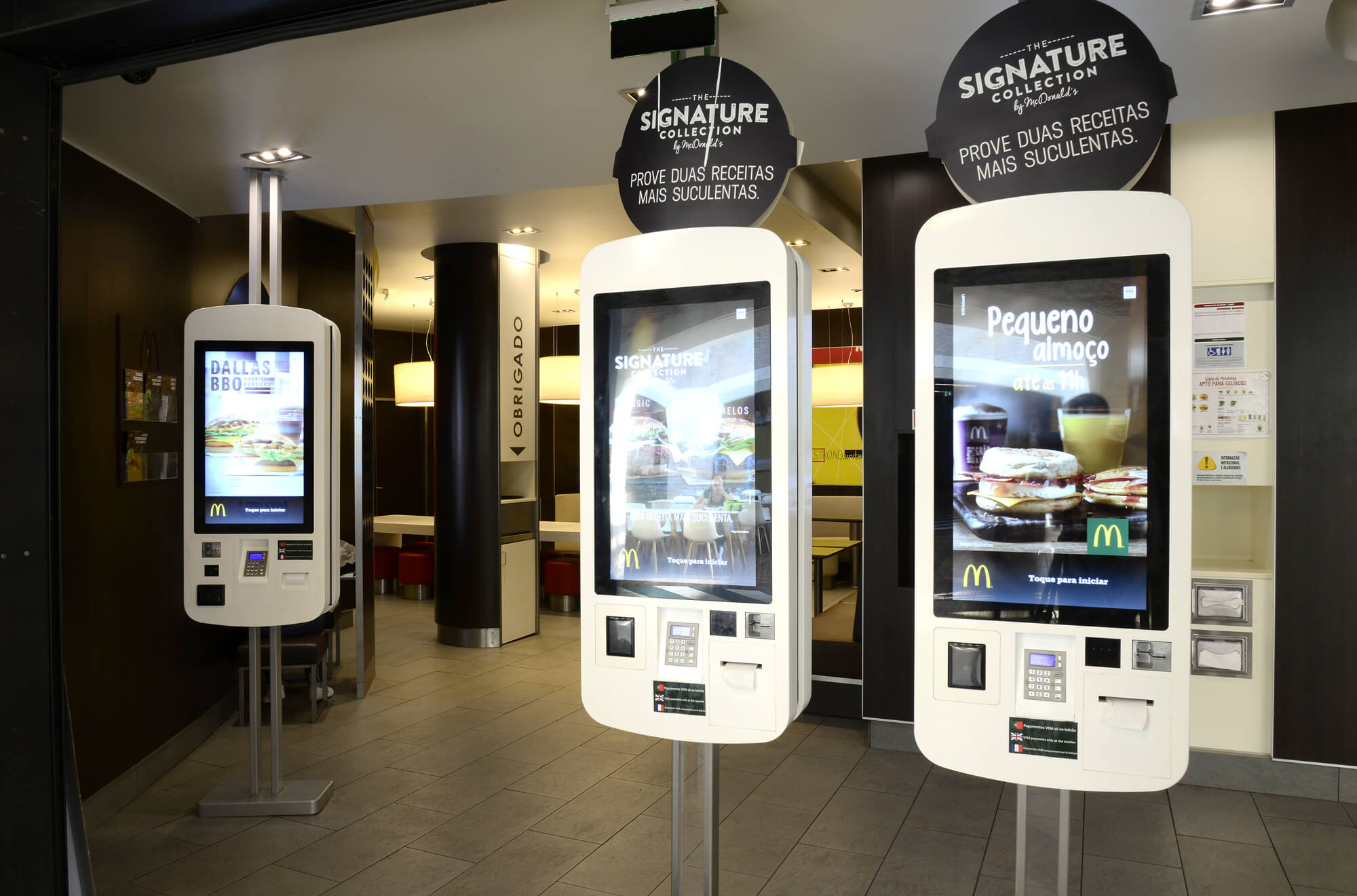 Quiosque Digital mcdonald's