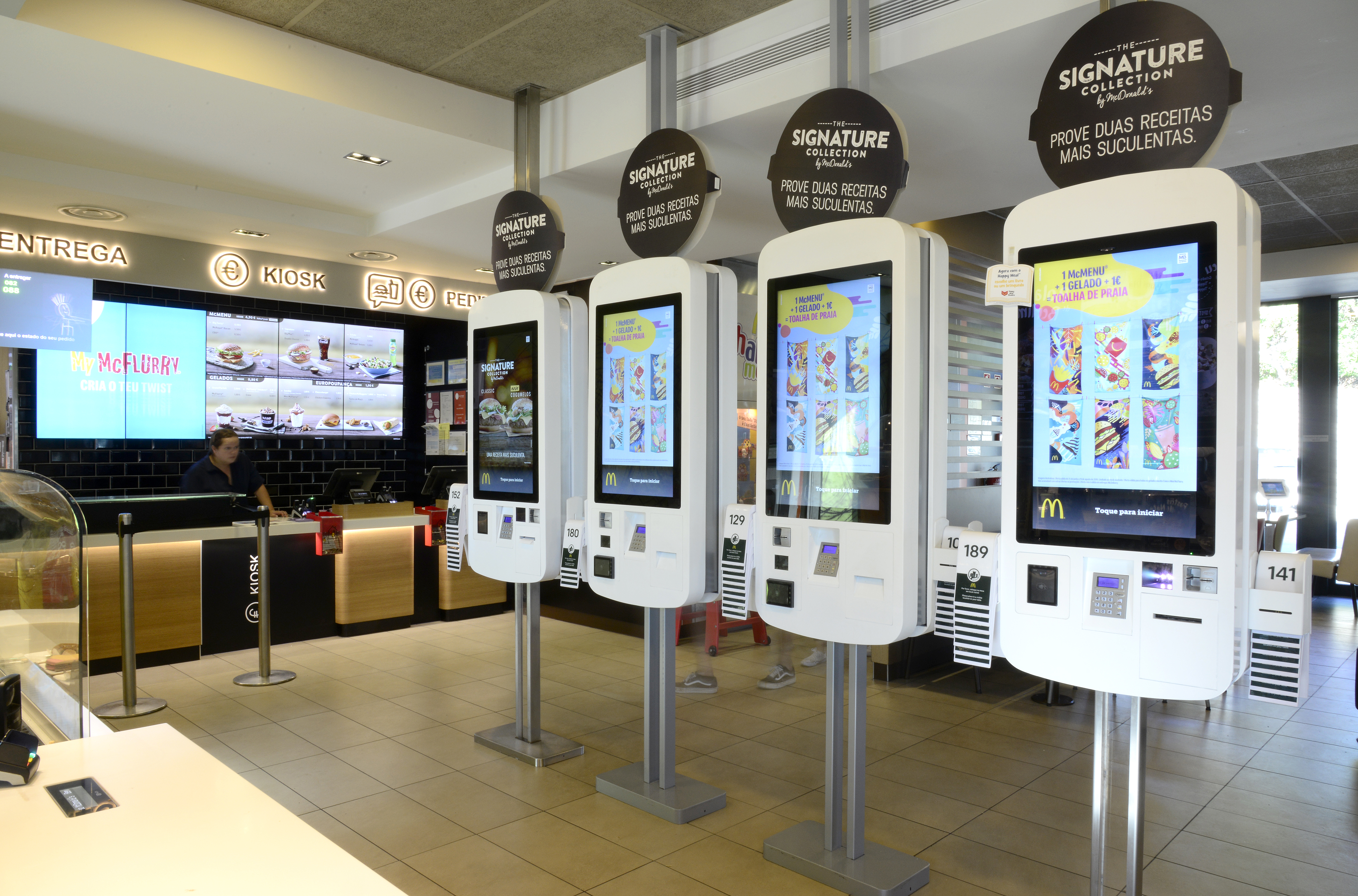 Quiosque Digital mcdonald's