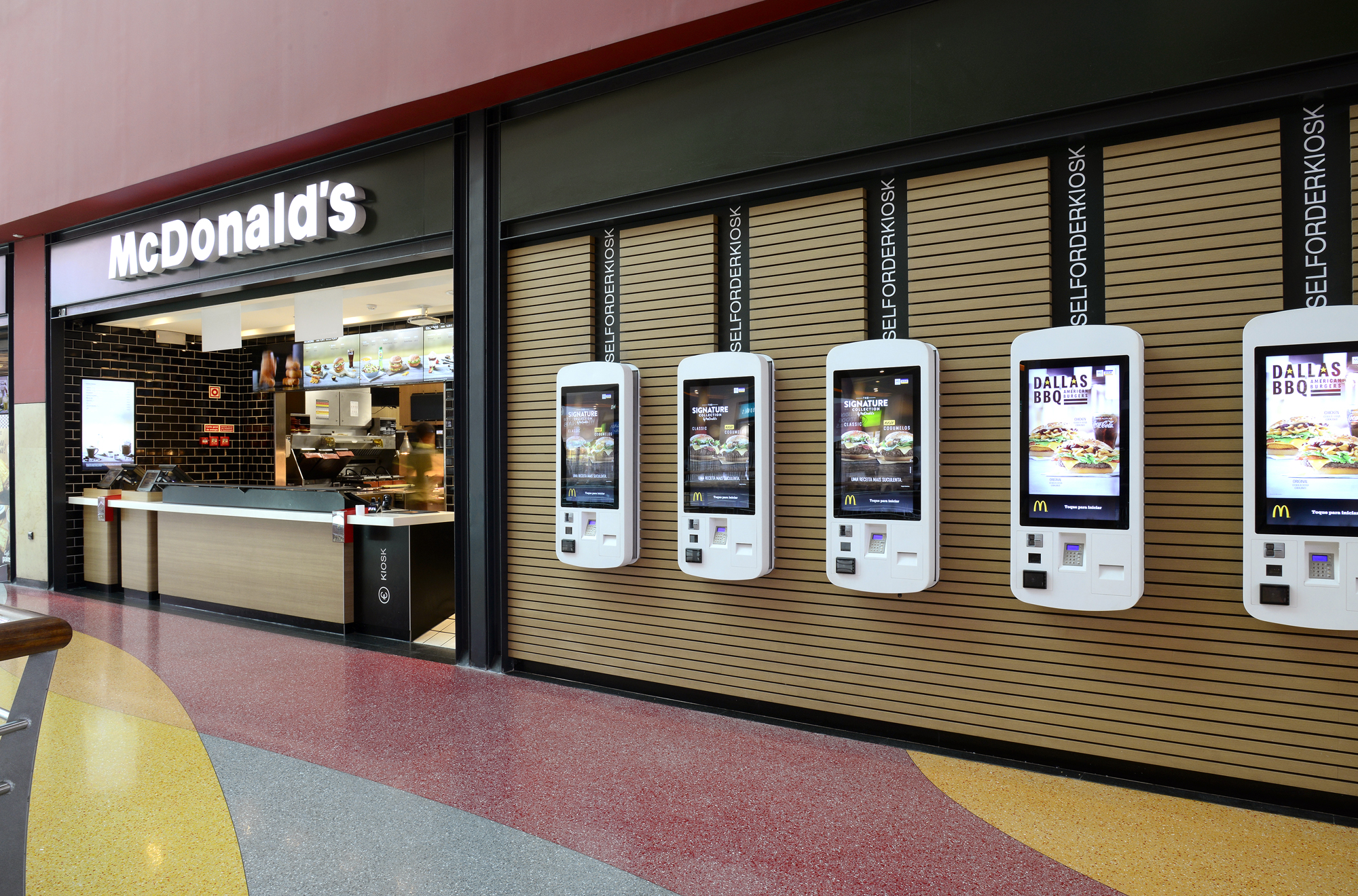 Quiosque Digital mcdonald's