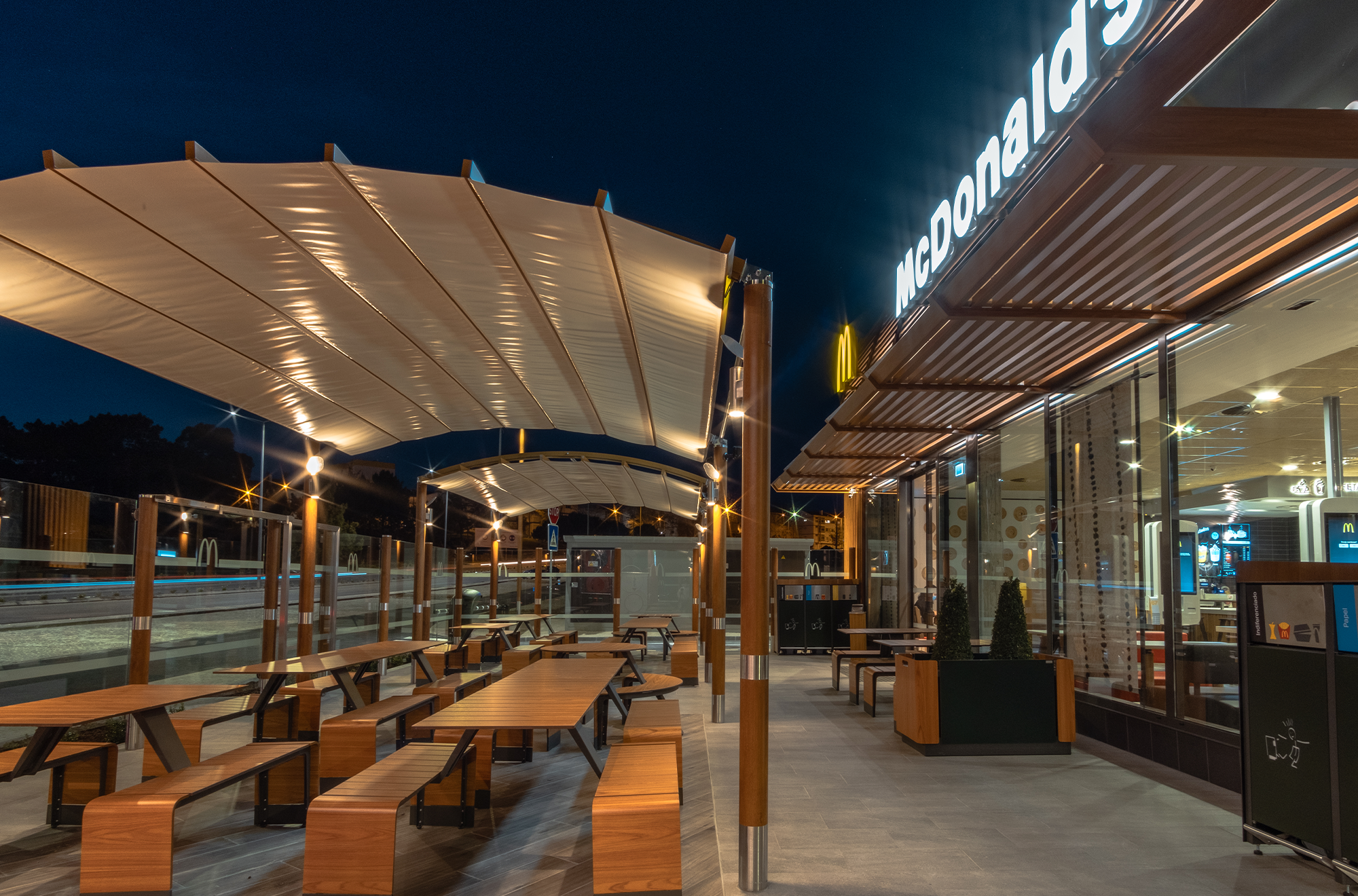 Exterior do restaurante McDonald's Caldas da Rainha