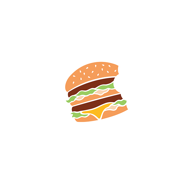 hamburguer para o ecoponto